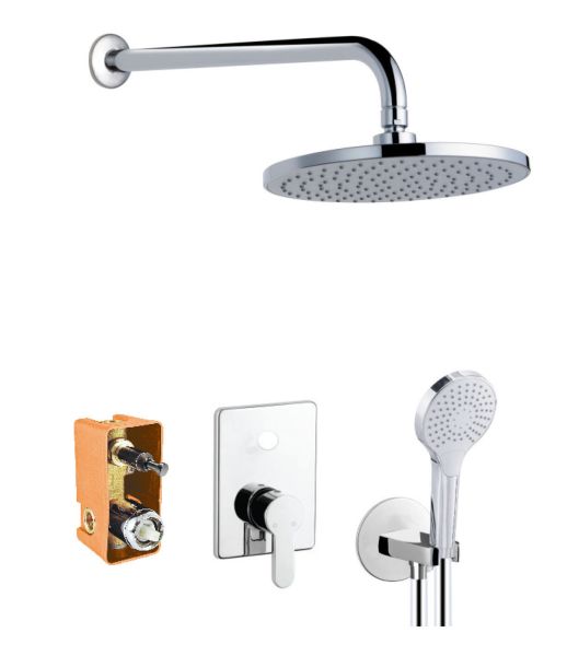 Azario Промо-комплект TEVIS AZ-15490721 встраиваемый для душа