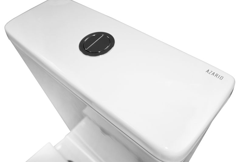 Azario Унитаз-компакт Grado AZ-2141 UQ1 665х380х845 напольный, смыв «Торнадо», безободковый, с бачком и сидением микролифт — изображение 12
