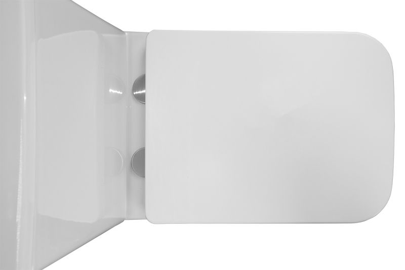 Azario Унитаз-компакт Fresco AZ-8302 360х620х800 напольный, безободковый, с быстросъемным сиденьем микролифт — изображение 11