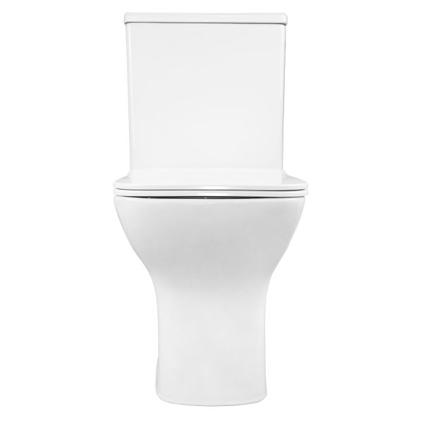 Azario Унитаз-компакт Fresco AZ-8302 360х620х800 напольный, безободковый, с быстросъемным сиденьем микролифт — изображение 8