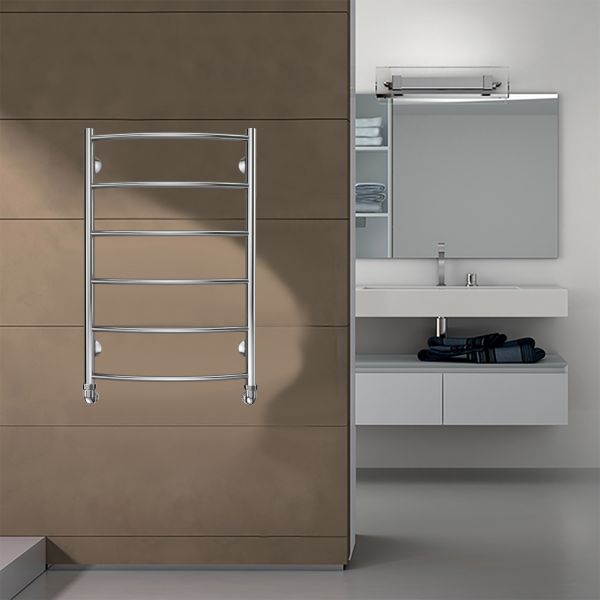 Azario Полотенцесушитель водяной VERONA AZ04158 500/800 6 секций, нижнее/диагональное подключение, 1/2, хром — изображение 4