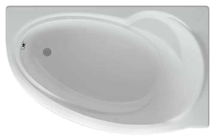 Azario Ванна акриловая Paolina AV.0071150 правая 150x95 см белый