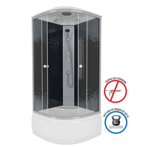 Niagara Душевая кабина NG-7508-14 90х90х215