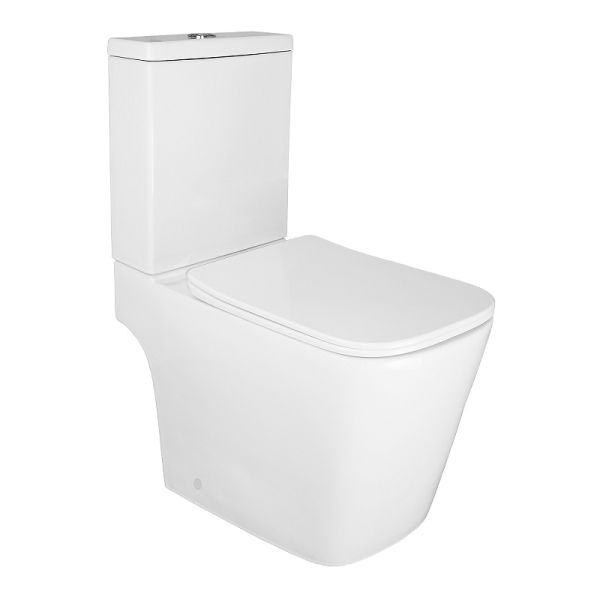 Azario Унитаз-компакт Ferra AZ-1015 безободковый белый