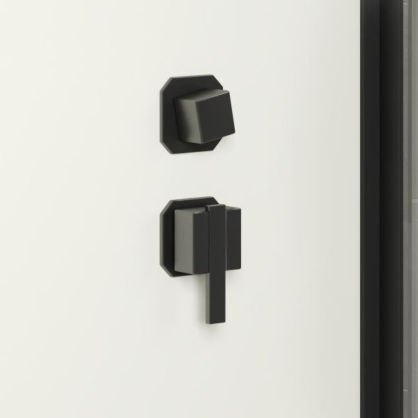 Niagara Душевая кабина Standart ST80/15Q/BL 80x80 см профиль чёрный стекло прозрачное — изображение 8