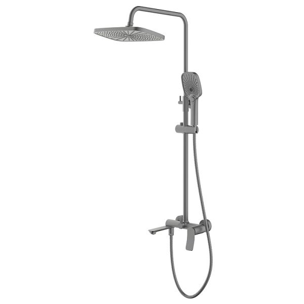 Azario Душевая стойка Escaro AZ-K2374GR графит