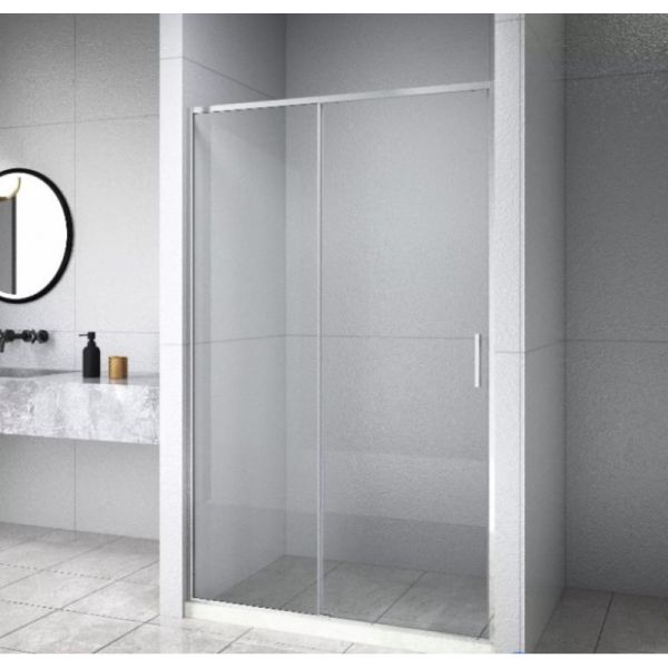 Aquanet Душевая дверь Pleasure Evo AE65-N150-CT 312542 150 см профиль хром стекло прозрачное — изображение 3