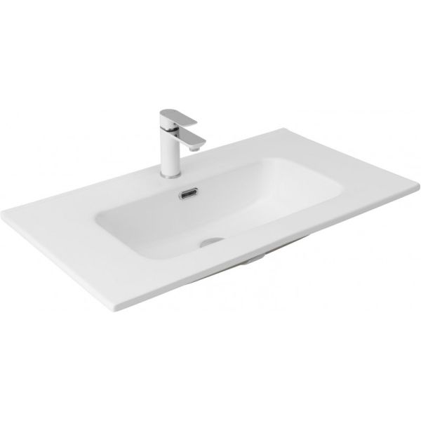Aquanet Раковина Flat 303190 80 см белый матовый
