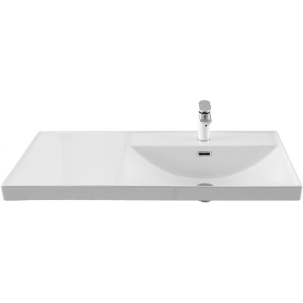 Aquanet Раковина Side 347437 правая 100 см белый