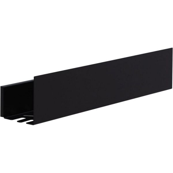 Aquanet Полка Магнум 341531 40 см чёрный матовый