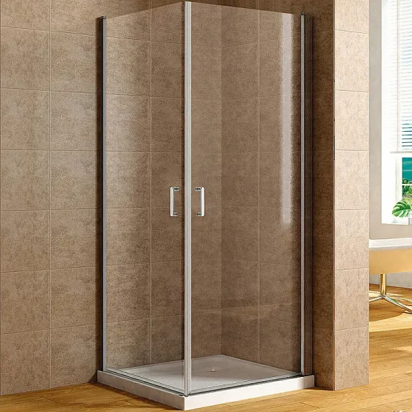 Aquanet Душевой уголок Cinetic AE12-N-90H190U-CT-2 254236 90x90 см стекло прозрачное профиль хром
