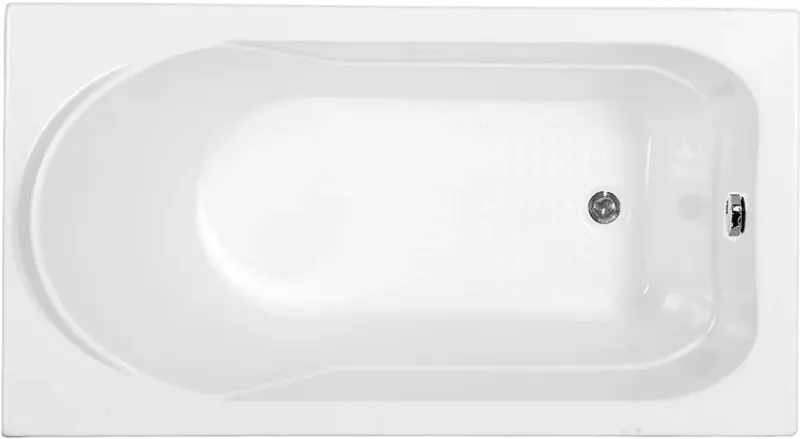 Aquanet Акриловая ванна West 347899 140x70 см с каркасом с боковой и фронтальной панелями