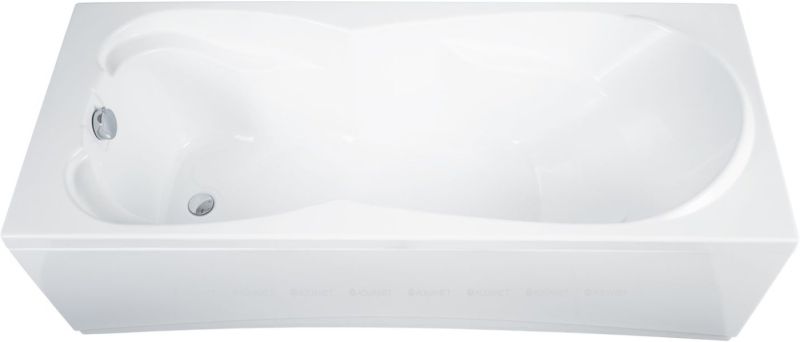 Aquanet Акриловая ванна Viola 347173 180x75 см с каркасом и фронтальной панелью