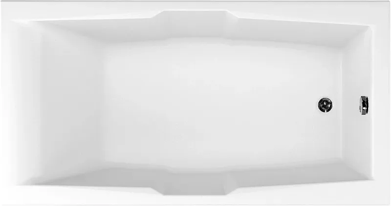 Aquanet Акриловая ванна Vega 347895 190x100 см с каркасом с фронтальной и боковой панелями