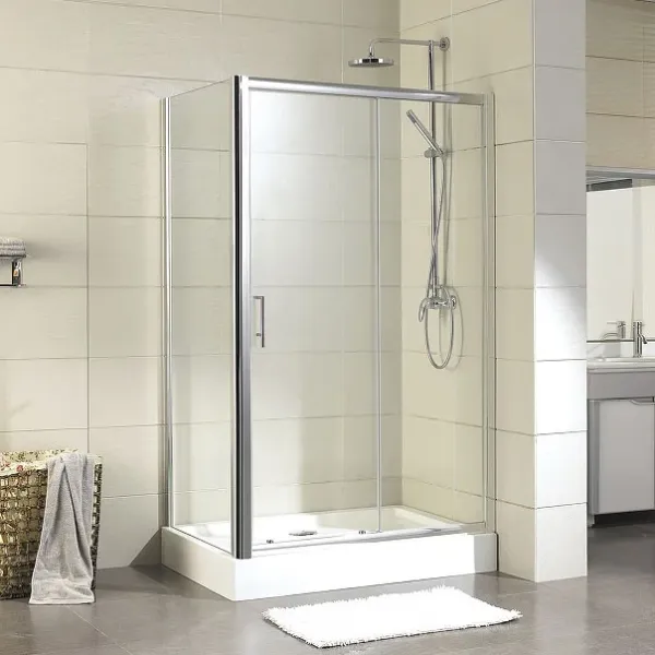 Aquanet Душевой уголок Delta NPE1131 273609 160x90 см стекло прозрачное профиль хром