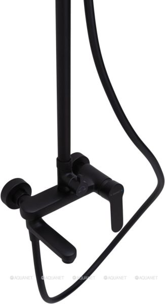 Aquanet Душевая стойка Passion R3 AF300-72-R-B 261838 чёрный матовый — изображение 5