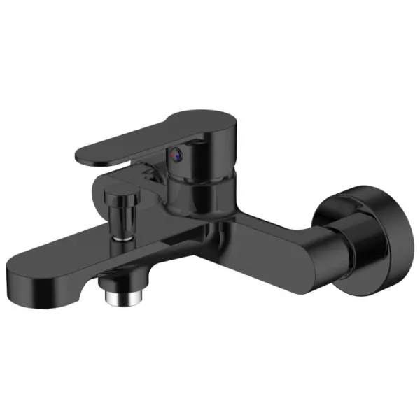 Aquanet Смеситель для ванны Passion AF300-20B 243295 чёрный матовый